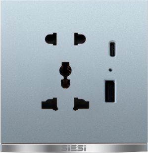 Ổ cắm kết hợp USB (2 chấu, 3 chấu và USB - USB Type C)