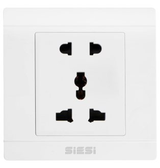 Ổ cắm 2 chấu, 3 chấu - 10A